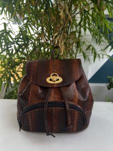 Balo mini 2hand da rắn.n màu phong thủy cực xinh của Nhật -T808