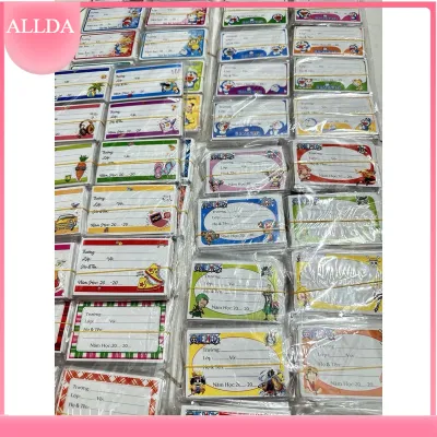 10 tờ bọc sách vở decal cho học sinh đủ size trong suốt - ALLDA