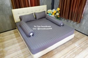 ผ้าปูที่นอนไม่ติดขนแมว ผ้าปูที่นอนไม่ติดขนสัตว์ มีทุกขนาด ปัด ขนแมวออกง่าย รัดมุม ผ้าปูที่นอนไม่ติดขน 3.5ฟุต 5ฟุต 6ฟุต