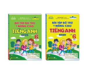 Combo 2c GLOBAL SUCCESS Bài tập bổ trợ và nâng cao tiếng anh lớp 6 (T1+T2)