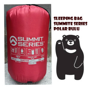sleeping bag polar bulu lembut summite series
