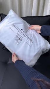 Túi tote vải canvas phối màu tương phản cao cấp dung tích lớn tiện dụng đi làm dễ phối đồ.