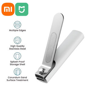 Xiaomi Mijia Nail Clipper Stainless Steel Anti-splash Cover Trimmer Pedicure Care Portable Nail Cutter Professional File
