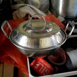 Wajan Kuali Penggorengan Tutup/Tebal Anti Lengket Anti Karat 20cm