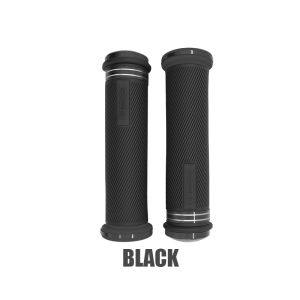 RCB Motorcycle Handle Grip Non-slip Rubber With Alloy Bar End Universal 2PCS Throttle Grip Original