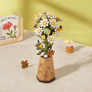[ReadyStock][Valentine Gift] Robotime 3D Wooden Puzzle - ROWOOD Flower Series TW011TW021TW031TW041