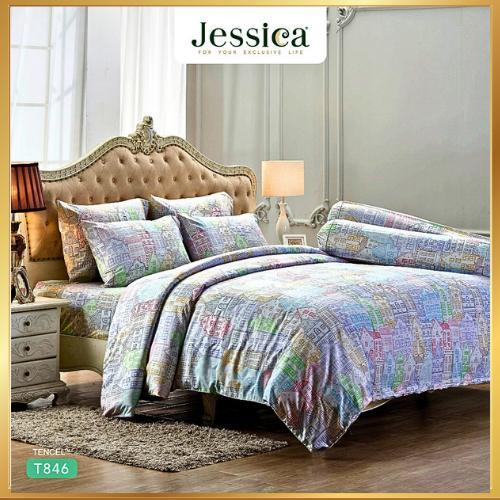 JESSICA ( T )ชุดผ้าปูที่นอน (ไม่รวมผ้านวม ) ทอ500เส้นด้าย | Lazada.co.th