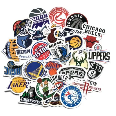 xs030-30pcs NBA basketball stickers luggage trolley trolley guitar skateboard doodle stickers