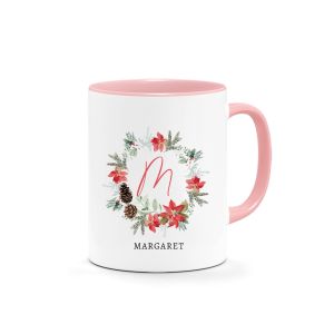 Customised Christmas Gift Mug | Personalized Printed Mug | Merry Christmas Gift | Xmas Glassware Mug