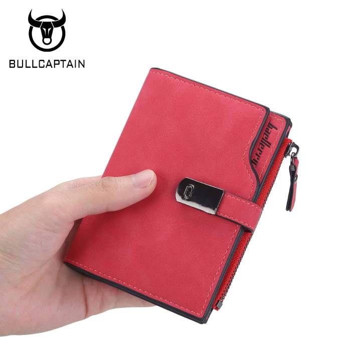 Baellerry Women Wallets Short Magnetic Buckle Top Quality Card Holder  Female Purse Zipper Wallet For Women Lazada PH