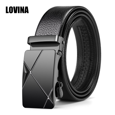 Men's automatic buckle belt business casual belt