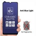 CERAMIC MATTE BLUE TECNO POP 5 LTE / CAMON 20 / CAMON 20 PRO / CAMON 20 PREMIER / CAMON 30 / CAMON 40 / SPARK GO 1 / SPARK 30 5G / SPARK 30C / SPARK 30C 5G ANTI GORES CERAMIC MATTE ANTI BLUE LIGHT ANTI GORES BLUE ANTI CAHAYA BIRU - FULL SCREEN PROTECTOR. 