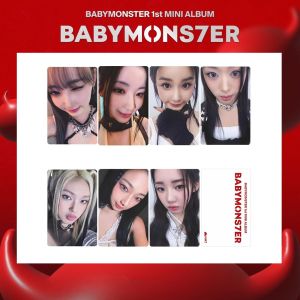 Babymonster Album babymons7er ktown4u Photobook weverse photocard RAMI Chiquita pharita Dora ASA Ruka thẻ ảnh 7 mỗi bộ