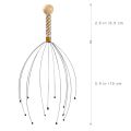 Octopus Head Massager Scalp Scratcher Head Scratcher Tingler Massage Scalp Stress Relax, Scalp Massager Hair Growth and Body Deep Relaxation. 