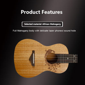 ACOUWAY Tenor Ukulele ukelele Starter Kit 26 Ukelele Hawaii Guitar classical Sapele wood/Mahogany wood body Rosewood fingerboard with FREE 8 GIFTS