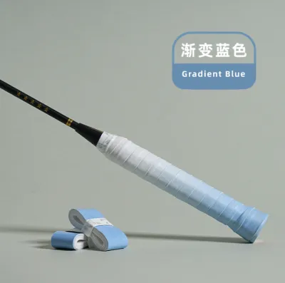 Badminton Over grip 7C Gradient Color Non-Slip Water-Resistant Grip Tape Colour Warna Bergradasi Bertukar Warna