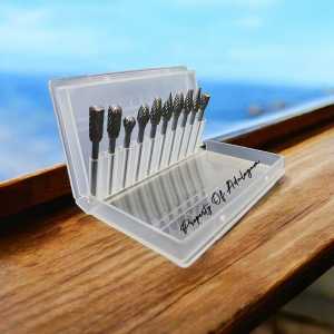 SET 10 pcs Mata Tuner 3 mm Gerinda Bor Tuner Metal Korek Motor