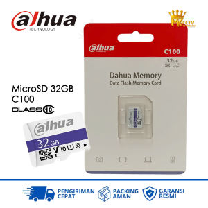 MicroSD 32GB Dahua DH-TC100 32GB Micro SD Memory Card Class 10 Upto 90Mbps Original Garansi Resmi