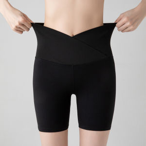 FitYoga Shark Pants Women Thin Outwear Abdomen Shrinking Hip Lifting Safety Shorts Non Marking Anti Yoga Pants