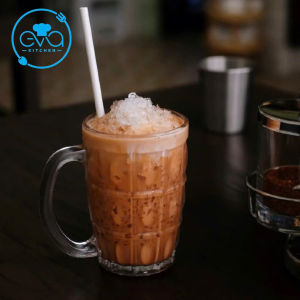 Bộ 6 Ly Thủy Tinh Cổ Điển Có Quai Cầm Dùng Thưởng Thức Trà Và Cà Phê 375ml / Cốc Thuỷ Tinh Có Quai Vintage QB316