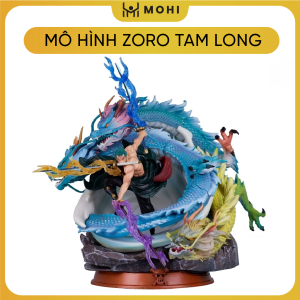 Mô hình Zoro Tam Long 28cm Siêu Chất. Mô hình One Piece