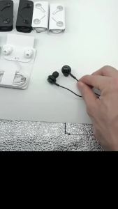 (HD1)3.5mm/Type C  Fon Kepala Berwayar 3.5mm / Jenis C Dalam Telinga Fon Telinga Sukan