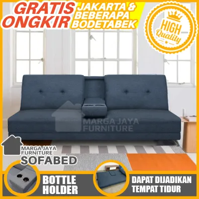 Sofa bed Minimalis Platinum kursi tamu sofabed