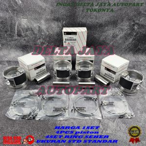 PISTON SEHER + RING PISTON SEHER STD STANDAR MITSUBISHI TRITON 2.5 OLD LAMA 2014 KEBAWAH