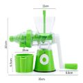 Kawaii Box juicers blenders lemon squeezer Plastic Hand-Cranked Squeezing Juicer Silicone Suction Bottom Manual Juice Mixer Kitchen Gadgets DIY Food Processor. 