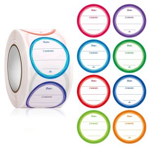 500 Sheets 1.5Inch Trống Dính Bản Ghi Nhớ Pad Nhãn Cho Tủ Lạnh Lưu Trữ Tổ Chức Lớp Học Bảng Trắng Decors