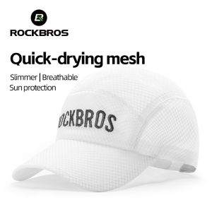 ROCKBROS หมวกป้องกันแสงแดดเบสบอลหมวกกันแดดระบายอากาศสำหรับฤดูร้อนปรับได้ใช้ได้ทั้งชายและหญิงปีนเขาแคมป์ปิ้งตกปลาวิ่งสำหรับการขี่จักรยานกีฬากลางแจ้ง
