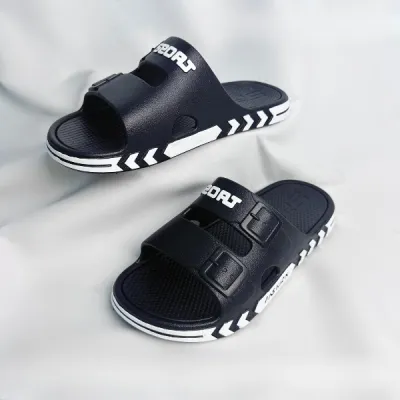 Rumahkaki - Sandal Slide Slip On Pria Dewasa Sendal Selop Karet Terbaru Anti Slip Nyaman AMS 2358