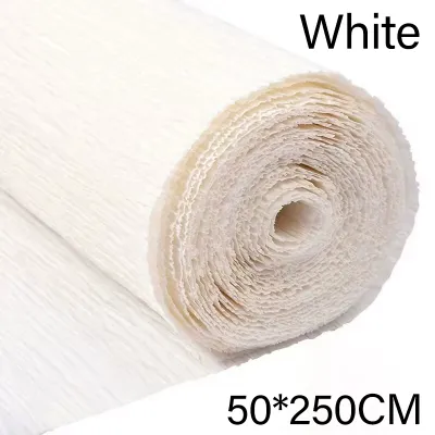 Crepe Paper Premium Rolls Flower Arts Craft TPC Decor DIY Flower Gift Wrapping Wedding Decoration