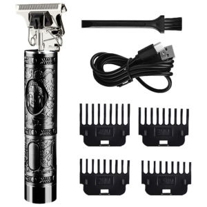 Hair Clipper Men Original USB Rechargeable Cordless Electric Hair Clipper/Trimmer razor for haircut shaver for men 4PC Free Comb and Maintenance Oil