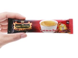 Cà phê sữa King Coffee 3in1 - 10 gói x 20g