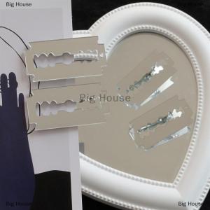 [COD] Big House Funny Creative Acrylic Simulated Blade Hairpins For Girls Lovely Headwear Fashion Light Luxury Hairpin Adorable Hair Clips