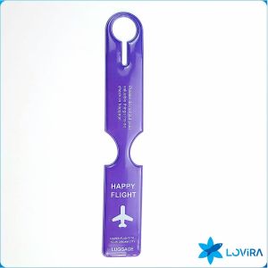 LoviRa Luggage Tag PVC Boarding Pass Colorful Anti-loss Label 24*4cm