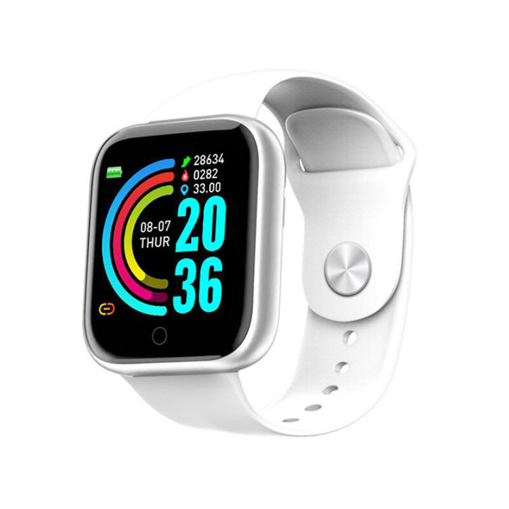 ZNBY】Đồng Hồ Đeo Tay Thông Minh Y68 D20 Dây Đeo