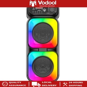 Portable Bluetooth Karaoke Machine with Microphone for Outdoor Parties and Travel Entertainment