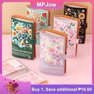【MPJow】 A6 Colorful Money Budget Planner Binde With 50Sheets Photocards For Budgeting Money Organizer For Budget Binde