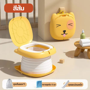 Trẻ Em Xe Có Thể Gập Lại Nhà Vệ Sinh cắm trại ngoài trời dụng cụ khẩn cấp Du Lịch Xách Tay Bô bình đựng nước tiểu di động