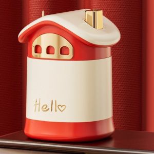 RGFV STORE Xuất hiện Hộp đựng tăm tự động Có thể tháo rời Hình Dạng Ngôi Nhà Hộp đựng tăm Dễ thương Phim hoạt hình Sử dụng tại nhà