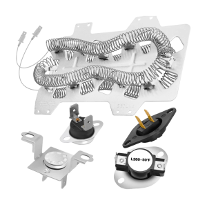 Long Lasting Metal Heating Element Compatible Various Dryer Models Quick Installation Guide for Efficient Heat Control