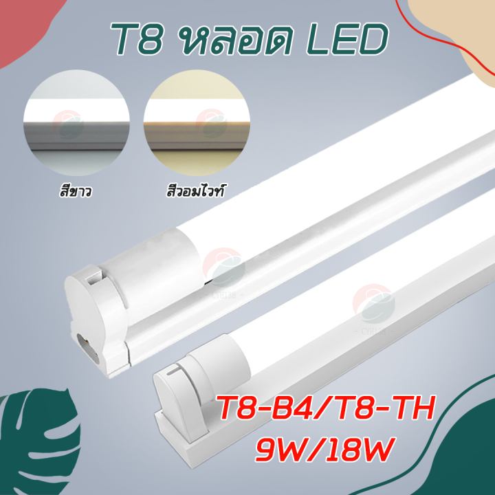 หลอดไฟ LED พร้อมราง ขาสปริง 18Wและ 9W แสงขาว และ วอมไวท์ หลอดไฟพร้อมราง ...