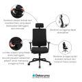 Dekoruma ORCA Kursi Kantor Ergonomis Manager Hitam - Kursi Kerja. 