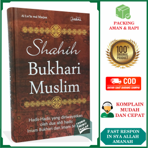 Kumpulan Hadits Shahih Bukhari Muslim ORIGINAL Terjemah Kitab Al-Lulu Wal Marjan Karya Syaikh Muhammad Fuad Abdul Baqi Hadis Bukhori Penerbit Insan Kamil