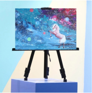 Sketch Holder Aluminium Alloy Folding Painting Frame Easel Adjustable Tripod Display Shelf Artist Student Portable Outdoor Sintra and Frame