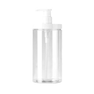 Leakproof Silicone Refill Dispenser Bottle With Wide Mouth Pump Design 500ml 1000ml Travel Essential Container
