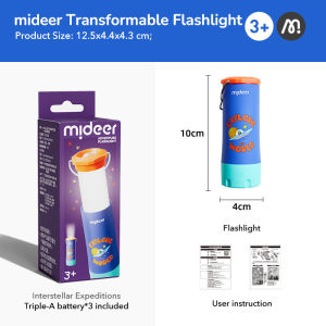 Đèn pin flash mini có quai xách cho bé đi cắm trại dã ngoại - Mideer Outdoor Adventure Flashlight