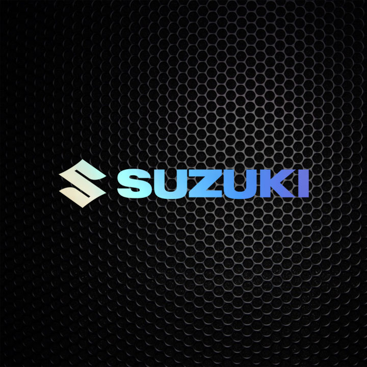 Suzuki Logo WATERPROOF STICKER VINYL decal for phone, mug, motor